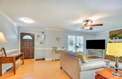 Fuquay-Varina House | 15 Mi to Raleigh Pet-Friendly Home with Fire Pit!