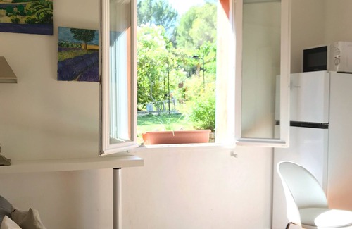 Le Puy-Sainte-Reparade Apartment | 15 Mins D'aix-en-provence et Lubéron Dans Domaine de Campagne Privé