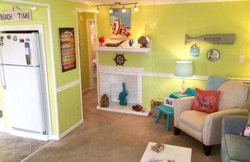 Kure Beach House | 15% off July 12-18! Adorable Beach Cottage Seconds From The Sand And The Sea