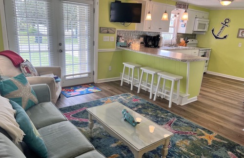 Kure Beach House | 15% off July 12-18! Adorable Beach Cottage Seconds From The Sand And The Sea