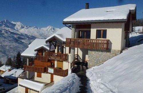 Vallandry Apartment | 150m from ski slopes, 1st floor, view mountain, tv, ski locker, 48m², Peisey-Vallandry