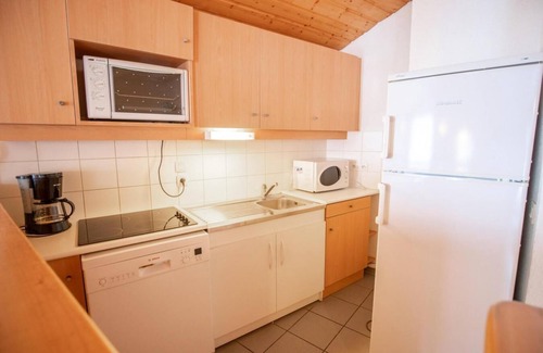 Villarodin-Bourget Apartment | 160m from ski slopes, 1st floor, balcony, ski locker, 46m², La Norma