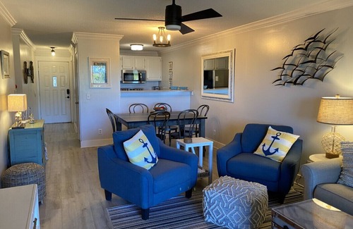 Saint Helena Island Condo | 171 Beach Club Villa - First Floor Condo - Golf Cart Incl