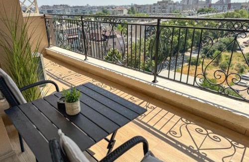 Plovdiv Apartment | 1BR Apartment with Panoramic View Balcony and Designated Parking Space