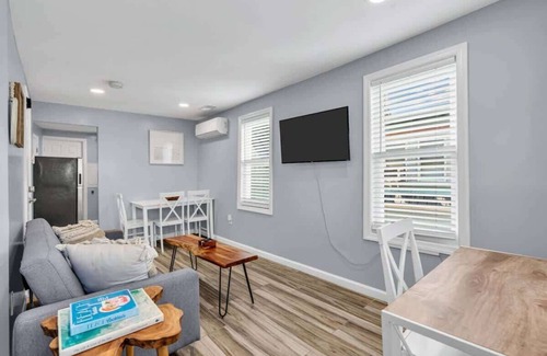 Ocean Grove Apartment | 1BR Luxury Victorian Apt | Near Beach & Asbury