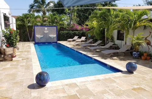Delray Beach Condo | 1BR Villa- Gorgeous/Pool, Walk to Ave/Beach- Short-Long Term Disc-All included