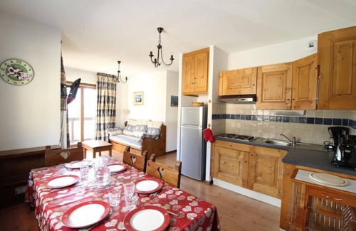 Aussois Apartment | 1st floor, balcony, tv, ski locker, 44m², Aussois