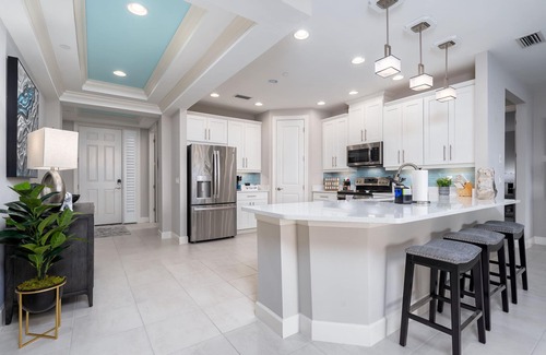 Naples Condo | 1st Floor Coach Home - WOW Decor, Water View, Resort Pool, Tennis, Pickleball