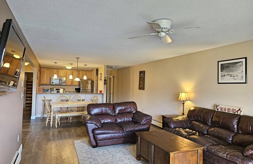 Lincoln Condo | 1st floor, FP, mtn & pond view, deck, pool, pet-friendly. F1663 by LRS