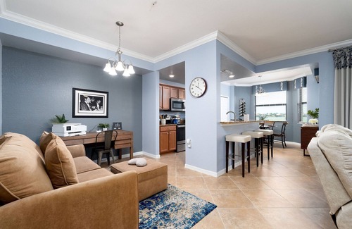 Bonita Springs Condo | 1st Floor Golf Condo Lake Views, Golf, Tennis, Club Access & Dog Friendly