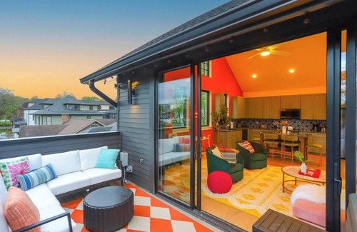 Midtown House | 2 Adjacent Homes w/2 Hot Tubs - Spacious King Beds