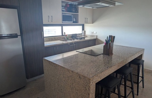 Ejidal Condo | 2 BDR Penthouse has PRIVATE ROOFTOP with Jacuzzi!