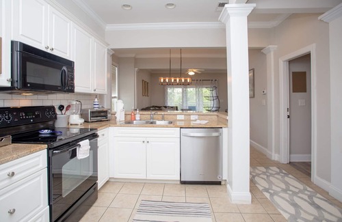 North Litchfield Beach Condo | 2 bed, 2 bath Renovated Lake-View End Unit at Litchfield by the Sea