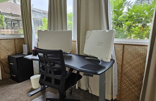 Kapoho House | 2 bed with office at oceanfront park & amazing views!