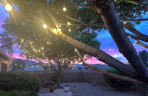 Sierra Vista House | 2-bedroom clean home in Sierra Vista, WiFi, AC, covered patio & shaded backyard.
