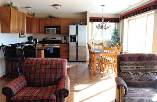Eagle River Condo | 2 bedroom condo, great view of Duck Lake