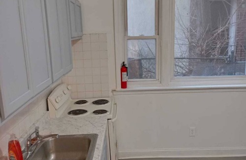 North Philadelphia East Apartment | 2 Bedroom entire floor with small deck adjacent the kitchen