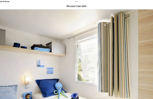 Quinson House | 2-bedroom mobile home sleeps 4-6 in a 3* family campsite in the Verdon gorges