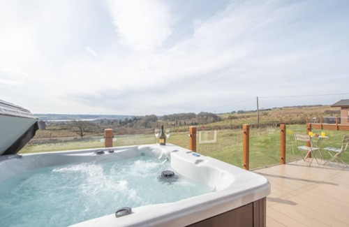 Lochwinnoch Cabin | 2 Bedroom Sleeps 4 Lodge-smart Tv-hot Tub-dogs Ok