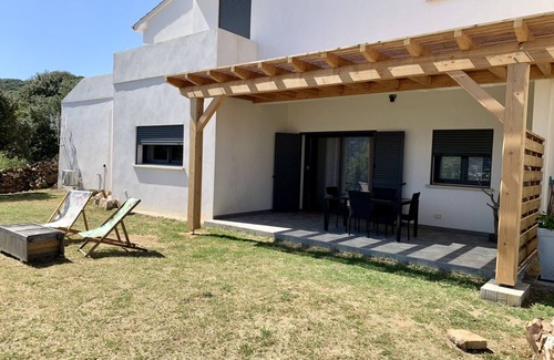L'Ile-Rousse Apartment | 2 bedroom villa ground floor with sea and mountain views