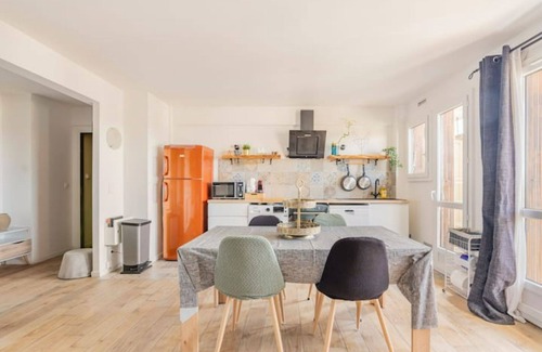 Villejuif Apartment | ☀️ 2 BEDROOMS - 1 bathroom 🚿 1 WC 🚽 close to Institut Gustave Roussy hospital