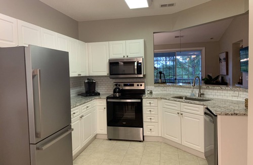 North Myrtle Beach Condo | 2 BR/2 BA Top Floor Barefoot Resort Condo with Elevator