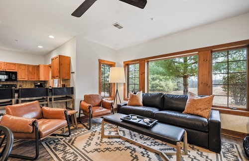 Boyne Valley Township Condo | 2 BR | Creekside Condo | Ski In/Ski Out | Hot Tub | Sleeps 8 | Pet Friendly
