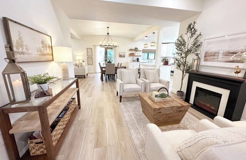 Cocoa Beach House | 2 BR Luxury Oasis 1 Block from Beach & Downtown