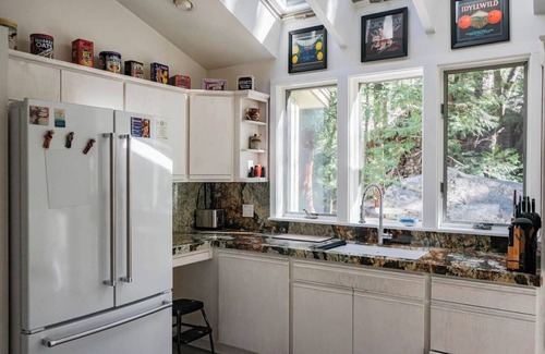Idyllwild Cabin | 2 Brooks - Walk To Town, Seasonal Stream, Awesome Back Deck & Cool Architecture