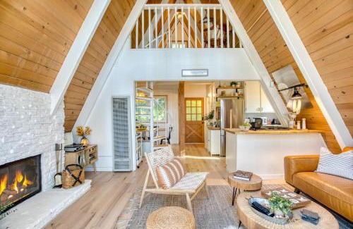 Arrowhead Villas House | 2 Decks w Lake Glimpse Views Modern Luxe Cabin A-Frame Retreat by AvantStay