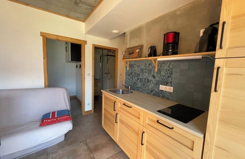 Passy Ski Chalet | 2* GÎTE IN CHALET WITH LARGE TERRACE AND VIEW OF MONT BLANC RANGE.