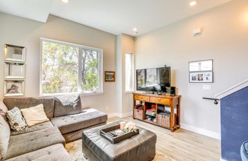 Sunnyside House | 2 Mi to Ball Arena Townhome with Rooftop Patio