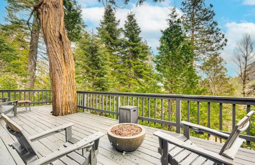 Arrowhead Villas House | 2 Mi to Lake Arrowhead Treetop Retreat with Deck