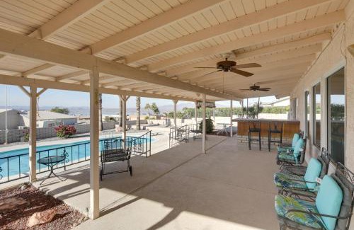 Lake Havasu City House | 2 Mi to Lake Havasu Private Oasis with Pool and Views