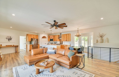 Twin Lakes House | 2 Mi to Lake: Stunning Twin Lakes Home w/Deck