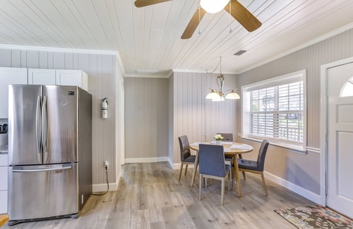 Panacea House | 2 Mi to Mashes Sands Beach: Quiet Home w/Dock!