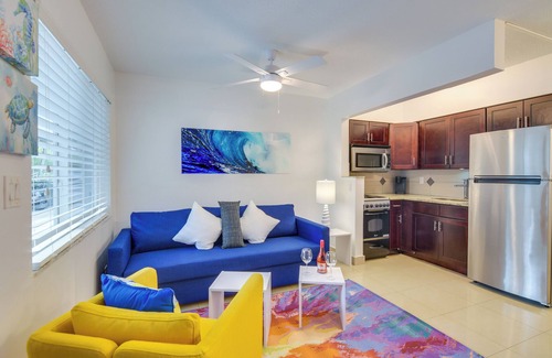 Hallandale Beach Condo | 2 Mi to Ocean: Dog-Friendly Hallandale Beach Condo