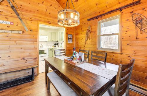 Charter Hills House | 2 Mi to Skiing Blue Ridge Mtn Cabin with Hot Tub!