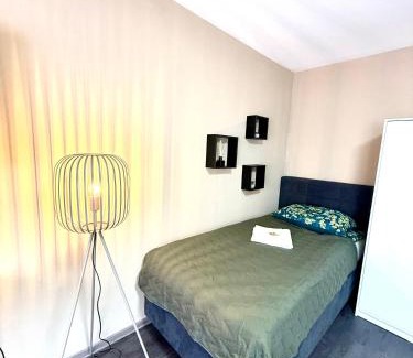 Wiesbaden Apartment | 2-Modernes 1-Raum Apartment in Wiesbaden,ruhig und mit Terrasse