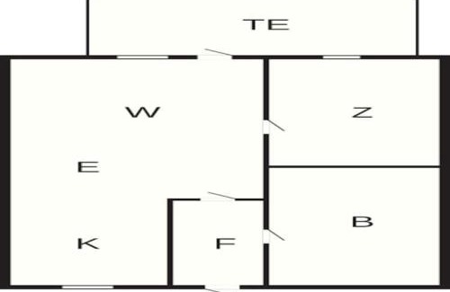 Oster Somarken House | 2 person holiday home in Aakirkeby-By Traum