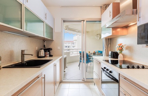 Antibes Apartment | 2 ROOMS, IN LUXURY RESIDENCE, SWIMMING POOL, AIR CONDITIONING, BY THE SEA