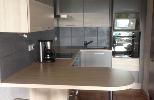 Cargese Apartment | 2 rooms with sea view Garden apartment in luxury residence with pool