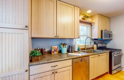 Miller Beach House | 2-story home near the lake & beach with firepit