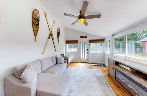 Chestertown House | 2-Story Home w/Pond Views, Gas Grill, Fire Pit, Washer/Dryer, and Partial A/C