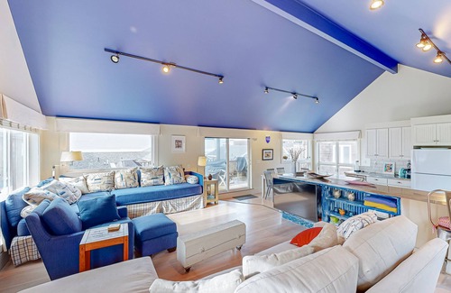 Tolovana Park House | 2-story home with beach views, 2 fireplaces, deck, grill, & W/D - walk to beach