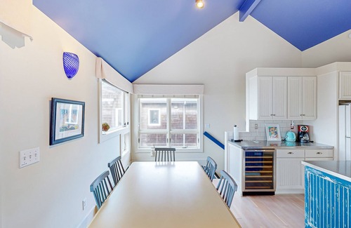 Tolovana Park House | 2-story home with beach views, 2 fireplaces, deck, grill, & W/D - walk to beach