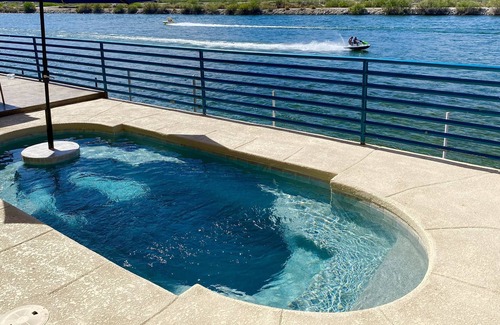 Holiday Shores House | 2 Story Riverfront home with POOL & Boat and Jetski Docks!