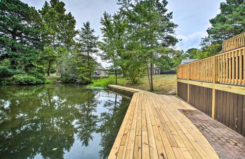 Lake Hamilton House | 2-Tier Deck and Boat Parking Lake Hamilton Home