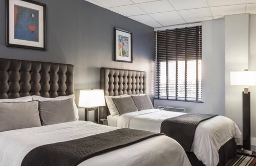 Midtown South Hotel | 2 x Superior Two Queen Bedded Rooms at Broadway Plaza Hotel