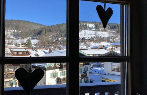 Schliersee Apartment | 2 Zimmer Ferienwohnung Schliersberg mit Bergblick